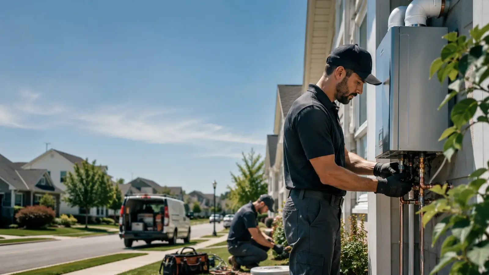 Tankless Water Heater Installation in Baldwin, ND
